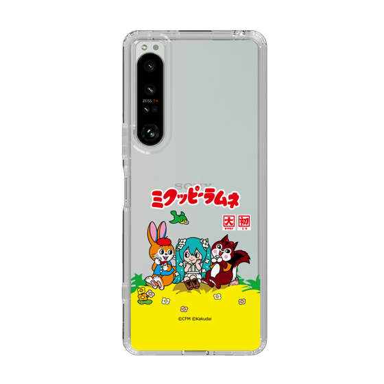 Slim Protection Case［ Hatsune Miku × Kuppy Ramune – Package – Clear ］