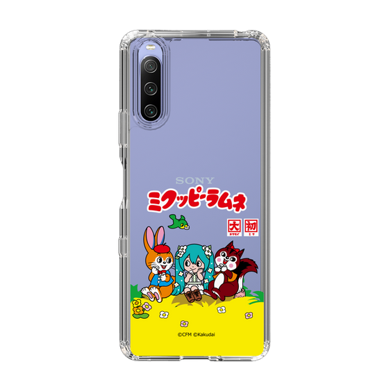 Slim Protection Case［ Hatsune Miku × Kuppy Ramune – Package – Clear ］