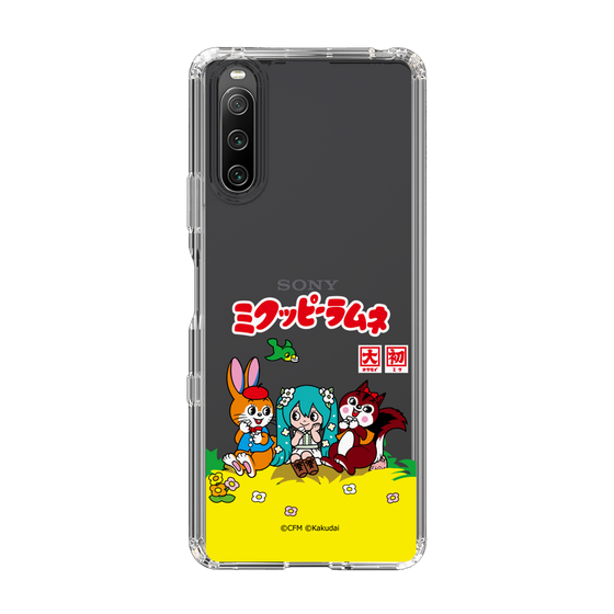 Slim Protection Case［ Hatsune Miku × Kuppy Ramune – Package – Clear ］