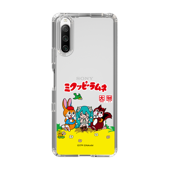Slim Protection Case［ Hatsune Miku × Kuppy Ramune – Package – Clear ］