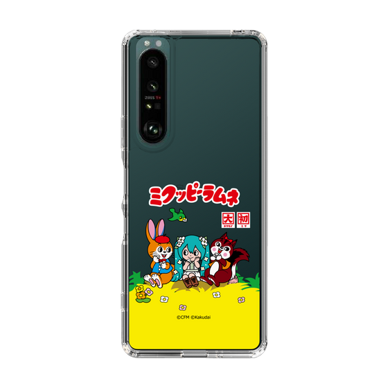 Slim Protection Case［ Hatsune Miku × Kuppy Ramune – Package – Clear ］