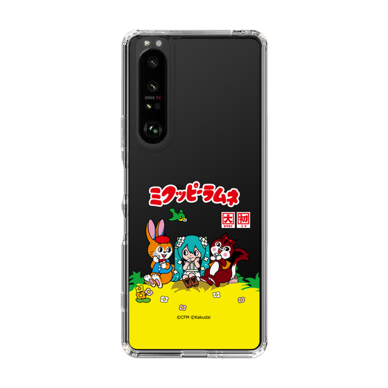 Slim Protection Case［ Hatsune Miku × Kuppy Ramune – Package – Clear ］