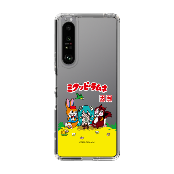 Slim Protection Case［ Hatsune Miku × Kuppy Ramune – Package – Clear ］