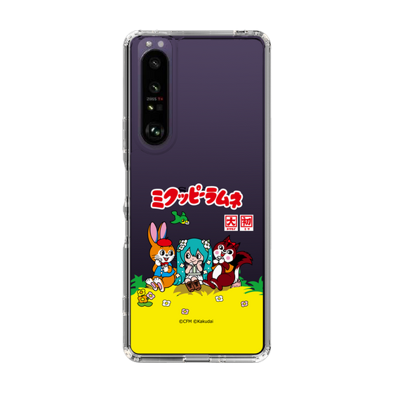 Slim Protection Case［ Hatsune Miku × Kuppy Ramune – Package – Clear ］