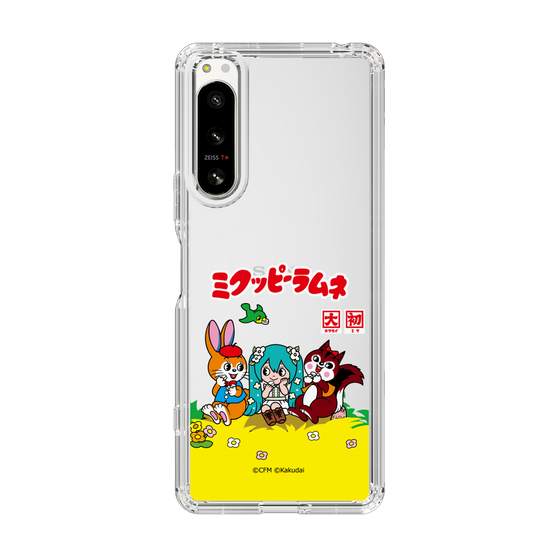 Slim Protection Case［ Hatsune Miku × Kuppy Ramune – Package – Clear ］