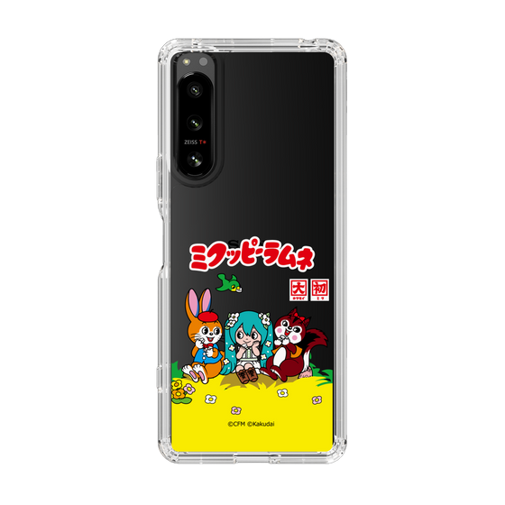Slim Protection Case［ Hatsune Miku × Kuppy Ramune – Package – Clear ］