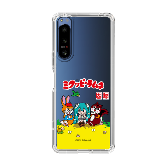 Slim Protection Case［ Hatsune Miku × Kuppy Ramune – Package – Clear ］