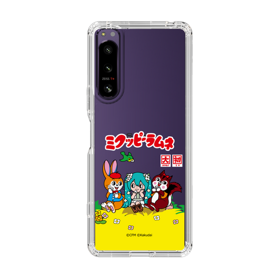 Slim Protection Case［ Hatsune Miku × Kuppy Ramune – Package – Clear ］