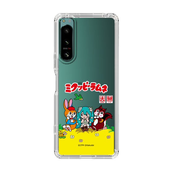Slim Protection Case［ Hatsune Miku × Kuppy Ramune – Package – Clear ］