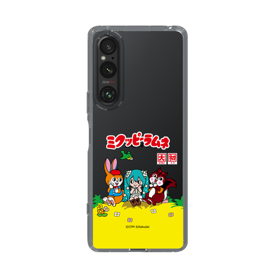Slim Protection Case［ Hatsune Miku × Kuppy Ramune – Package – Clear ］