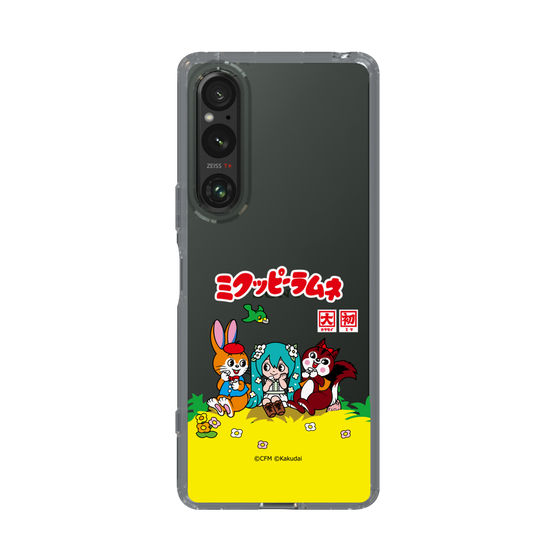 Slim Protection Case［ Hatsune Miku × Kuppy Ramune – Package – Clear ］