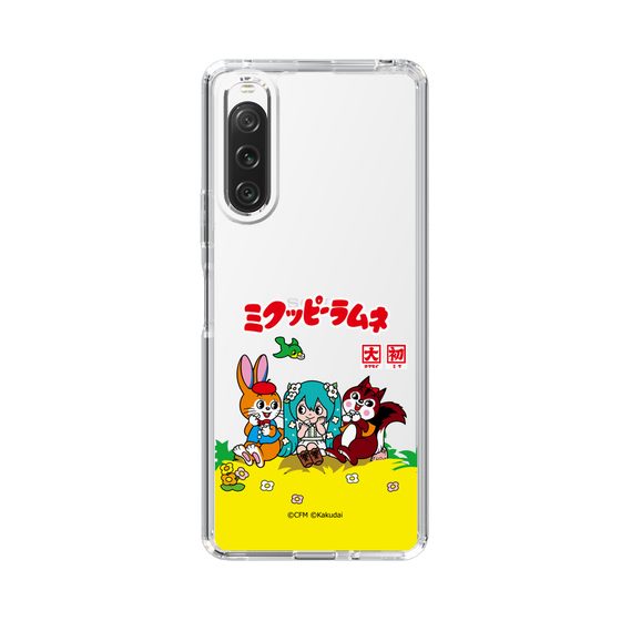 Slim Protection Case［ Hatsune Miku × Kuppy Ramune – Package – Clear ］