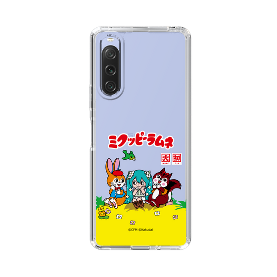 Slim Protection Case［ Hatsune Miku × Kuppy Ramune – Package – Clear ］