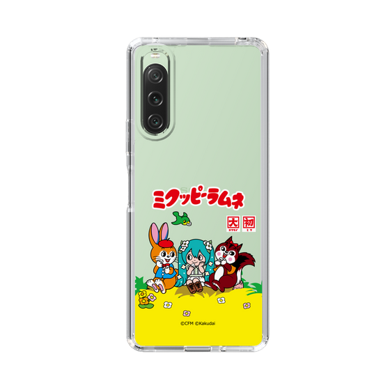 Slim Protection Case［ Hatsune Miku × Kuppy Ramune – Package – Clear ］
