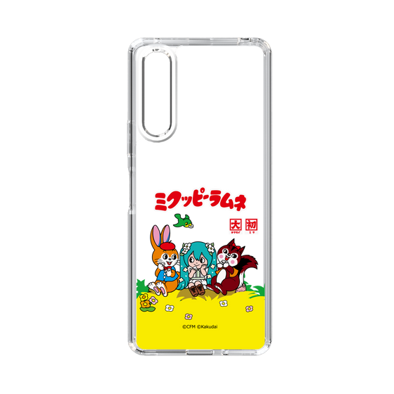 Slim Protection Case［ Hatsune Miku × Kuppy Ramune – Package – Clear ］