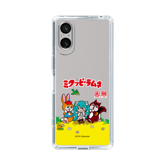 Slim Protection Case［ Hatsune Miku × Kuppy Ramune – Package – Clear ］