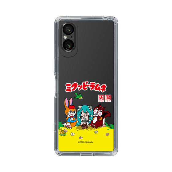 Slim Protection Case［ Hatsune Miku × Kuppy Ramune – Package – Clear ］