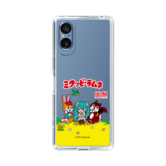 Slim Protection Case［ Hatsune Miku × Kuppy Ramune – Package – Clear ］