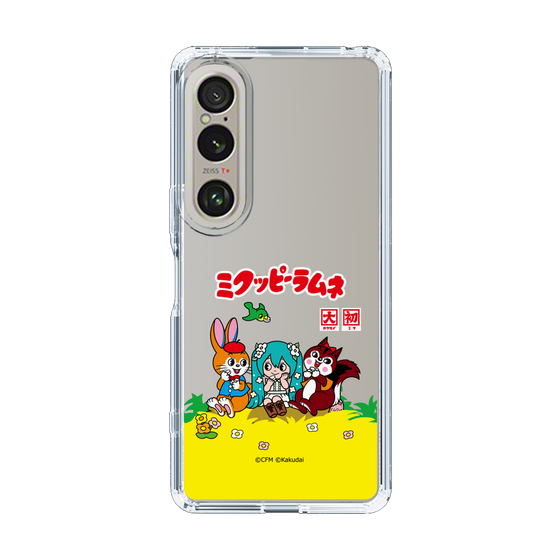 Slim Protection Case［ Hatsune Miku × Kuppy Ramune – Package – Clear ］