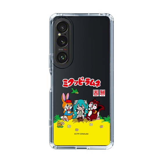 Slim Protection Case［ Hatsune Miku × Kuppy Ramune – Package – Clear ］