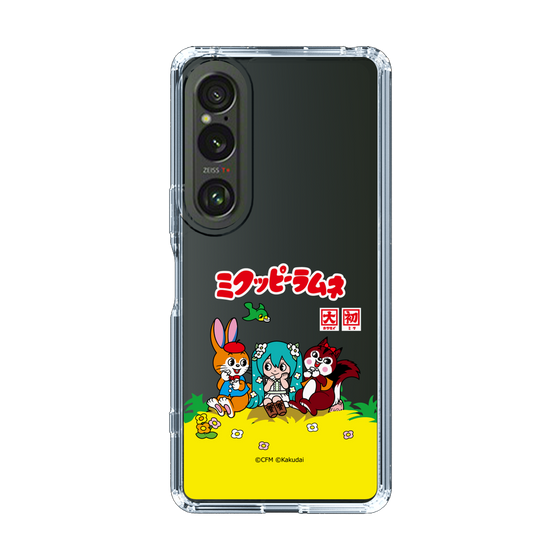 Slim Protection Case［ Hatsune Miku × Kuppy Ramune – Package – Clear ］