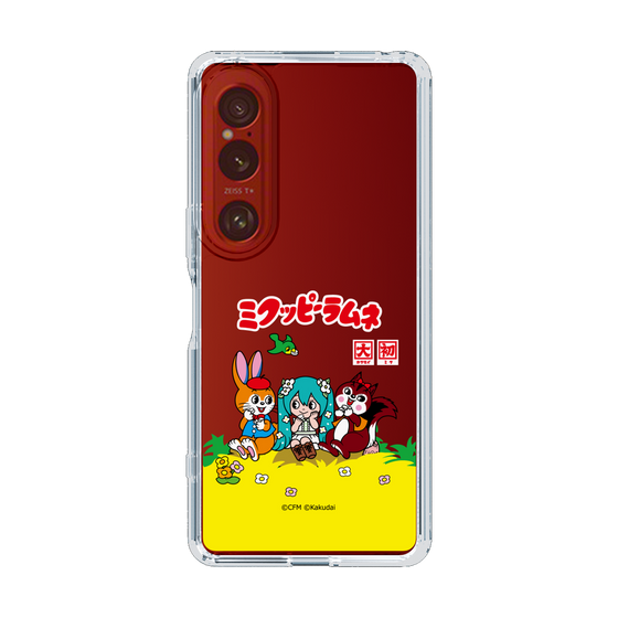 Slim Protection Case［ Hatsune Miku × Kuppy Ramune – Package – Clear ］