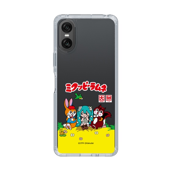 Slim Protection Case［ Hatsune Miku × Kuppy Ramune – Package – Clear ］