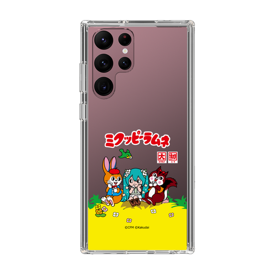 Slim Protection Case［ Hatsune Miku × Kuppy Ramune – Package – Clear ］