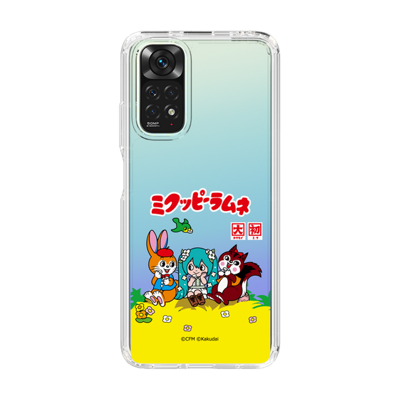 Slim Protection Case［ Hatsune Miku × Kuppy Ramune – Package – Clear ］