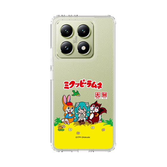 Slim Protection Case［ Hatsune Miku × Kuppy Ramune – Package – Clear ］