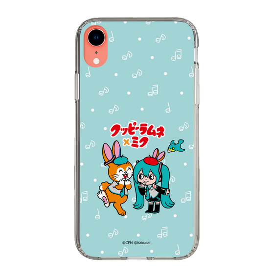 Slim Protection Case［ Hatsune Miku × Kuppy Ramune – Hatsune Miku × Kuppy – Chibi Illustration ］