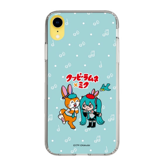 Slim Protection Case［ Hatsune Miku × Kuppy Ramune – Hatsune Miku × Kuppy – Chibi Illustration ］