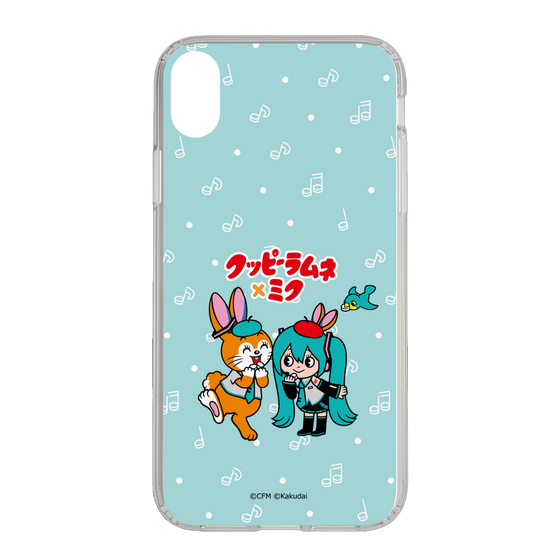 Slim Protection Case［ Hatsune Miku × Kuppy Ramune – Hatsune Miku × Kuppy – Chibi Illustration ］