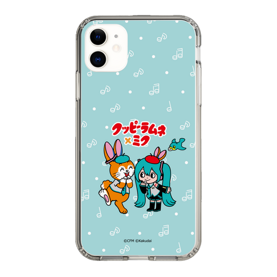 Slim Protection Case［ Hatsune Miku × Kuppy Ramune – Hatsune Miku × Kuppy – Chibi Illustration ］