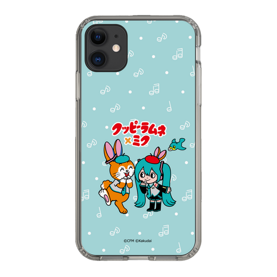 Slim Protection Case［ Hatsune Miku × Kuppy Ramune – Hatsune Miku × Kuppy – Chibi Illustration ］