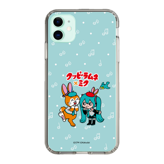 Slim Protection Case［ Hatsune Miku × Kuppy Ramune – Hatsune Miku × Kuppy – Chibi Illustration ］