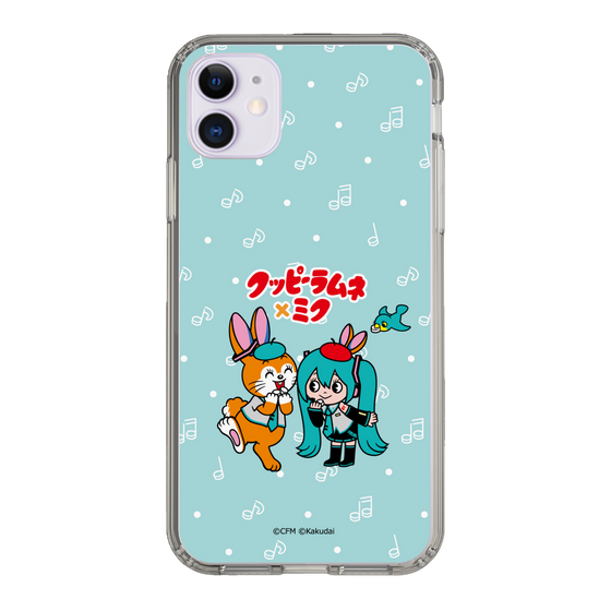 Slim Protection Case［ Hatsune Miku × Kuppy Ramune – Hatsune Miku × Kuppy – Chibi Illustration ］