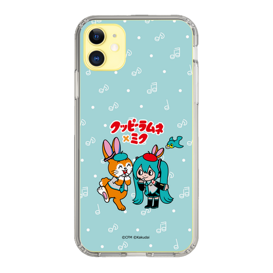 Slim Protection Case［ Hatsune Miku × Kuppy Ramune – Hatsune Miku × Kuppy – Chibi Illustration ］