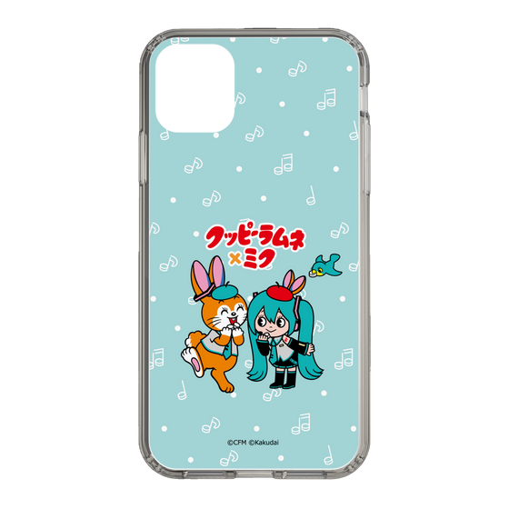 Slim Protection Case［ Hatsune Miku × Kuppy Ramune – Hatsune Miku × Kuppy – Chibi Illustration ］
