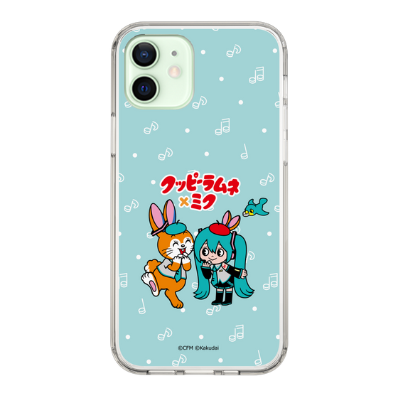 Slim Protection Case［ Hatsune Miku × Kuppy Ramune – Hatsune Miku × Kuppy – Chibi Illustration ］