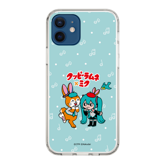 Slim Protection Case［ Hatsune Miku × Kuppy Ramune – Hatsune Miku × Kuppy – Chibi Illustration ］