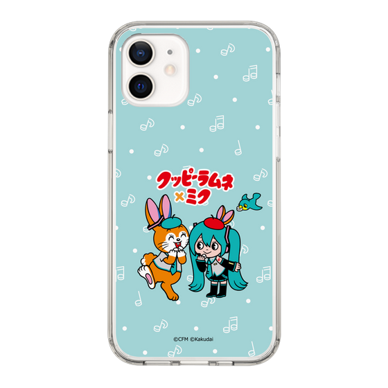 Slim Protection Case［ Hatsune Miku × Kuppy Ramune – Hatsune Miku × Kuppy – Chibi Illustration ］