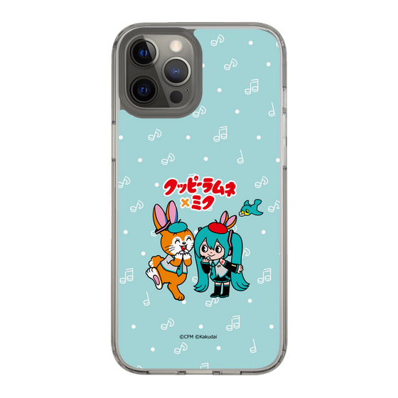 Slim Protection Case［ Hatsune Miku × Kuppy Ramune – Hatsune Miku × Kuppy – Chibi Illustration ］