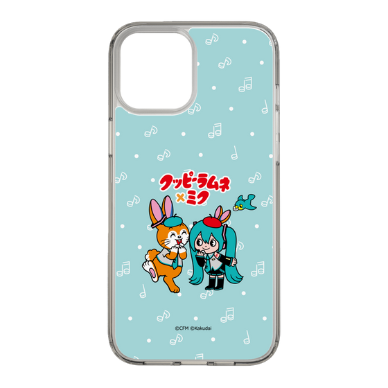 Slim Protection Case［ Hatsune Miku × Kuppy Ramune – Hatsune Miku × Kuppy – Chibi Illustration ］