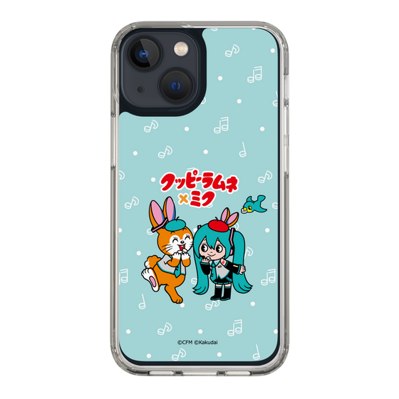 Slim Protection Case［ Hatsune Miku × Kuppy Ramune – Hatsune Miku × Kuppy – Chibi Illustration ］