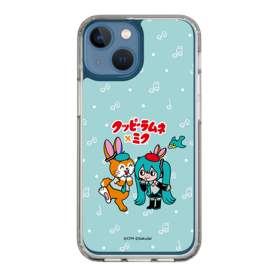 Slim Protection Case［ Hatsune Miku × Kuppy Ramune – Hatsune Miku × Kuppy – Chibi Illustration ］