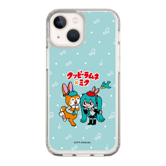 Slim Protection Case［ Hatsune Miku × Kuppy Ramune – Hatsune Miku × Kuppy – Chibi Illustration ］