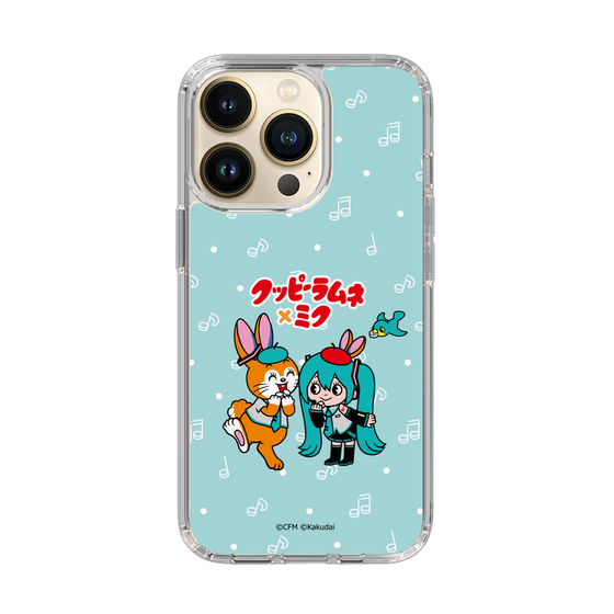 Slim Protection Case［ Hatsune Miku × Kuppy Ramune – Hatsune Miku × Kuppy – Chibi Illustration ］