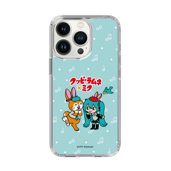 Slim Protection Case［ Hatsune Miku × Kuppy Ramune – Hatsune Miku × Kuppy – Chibi Illustration ］