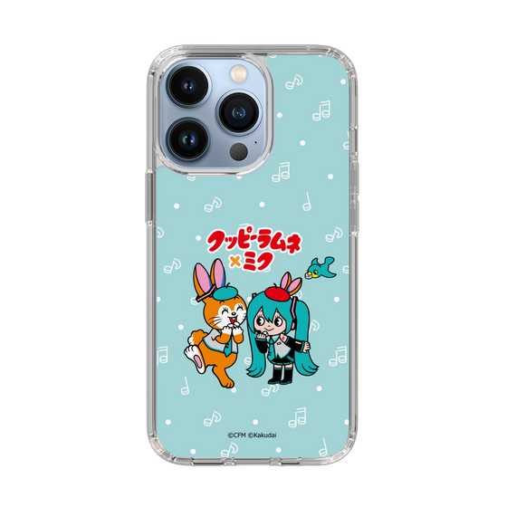 Slim Protection Case［ Hatsune Miku × Kuppy Ramune – Hatsune Miku × Kuppy – Chibi Illustration ］